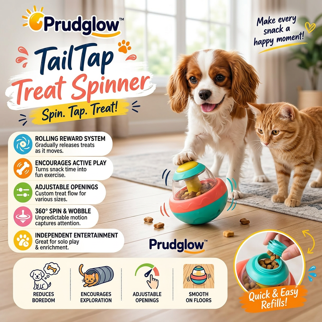 Prudglow™ TailTap Treat Spinner