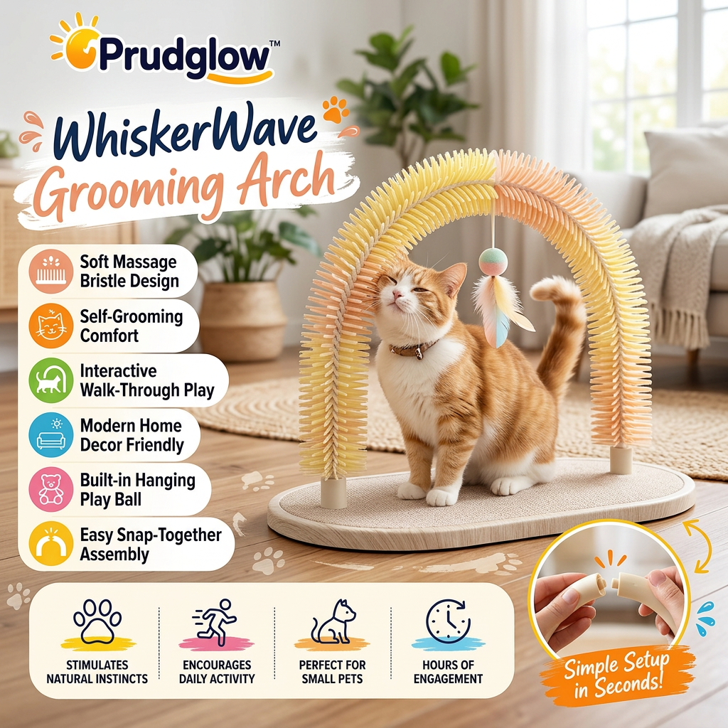 Prudglow™ WhiskerWave Grooming Arch